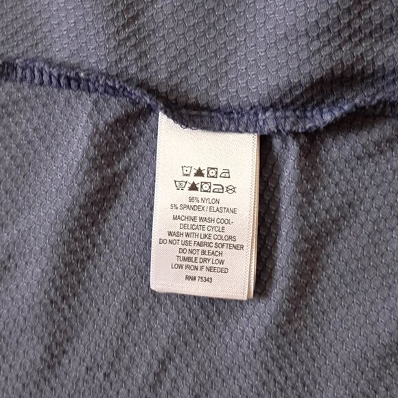 Tommy Bahama Racquet & Paddle Women’s M Zip Jacket Blue Tennis Pickleball - Picture 7 of 11